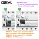 GEYA GRD9L Type A RCD Auto Recloser Differential Circuit Breaker 2P 40A 30mA Safety Switch 220V