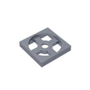 Gobricks GDS-949 Turntable 2 x 2 Plate, Base compatible with 3680  DIY Educational Building Blocks Technical