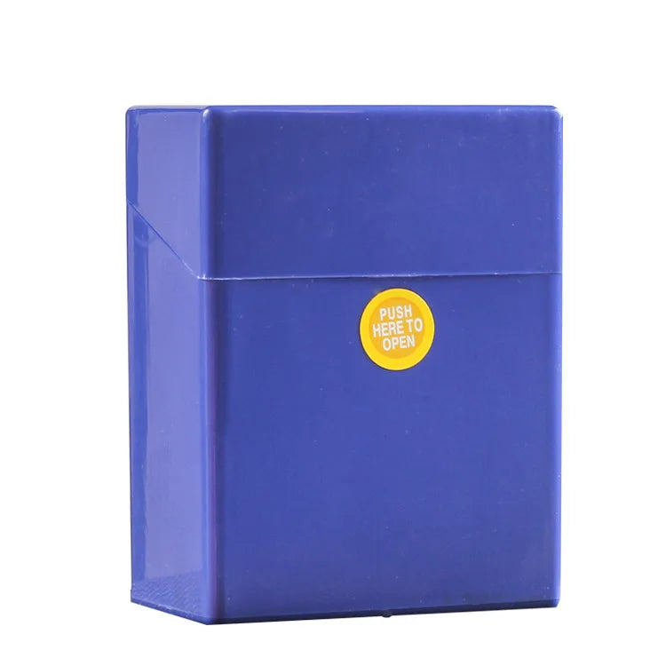 High-capacity Cigarette Box for 50 Pack Portable Plastic Creative and Personalized Thick Cigarette Storage Box