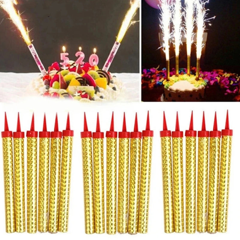 Birthday Cake Candles for Decoration, Creative Atmosphere Candles, Wedding and Holiday Party, 18PCs