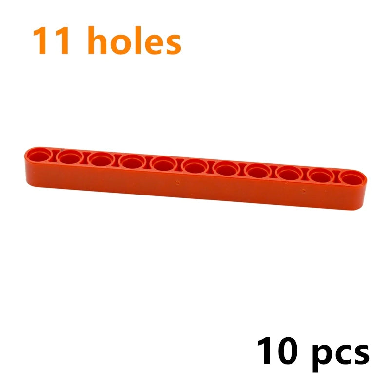 Building Blocks Technical DIY Liftarm Thick 1x11 hole arm Bricks Compatible Assembles Particles MOC Parts Educational Toys 32525