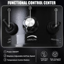 VickyHome Pet Dog Cat Grooming Hairdryers Professional 2800W Variable Speed Powerful Efficient Hair Fur Blower Dryer,3 Nozzles