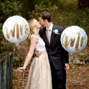 8pcs Wedding Balloons, Mr Mrs Aluminum Film Balloons, Wedding Anniversary Photo Decoration Props Easter Gift