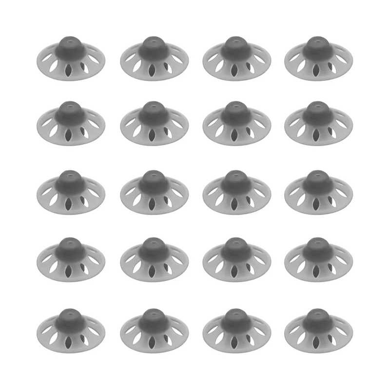 Hearing Aid Domes for Phonak Marvel & Paradise RIC BTE Models SDS 4.0 Large Open Dome 10mm 20 Pcs Pack,Large