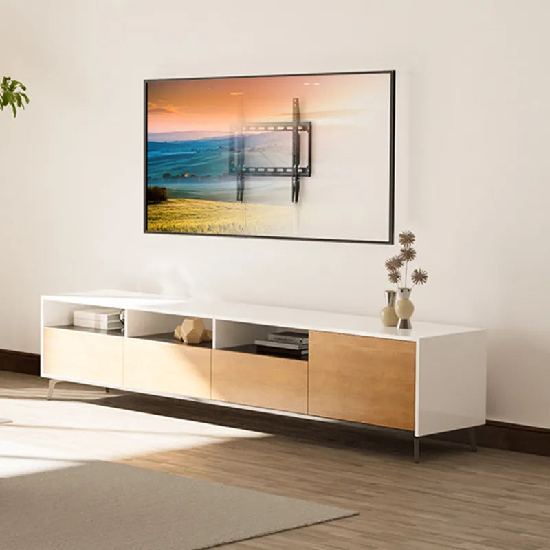 TV Wall Mount Fixed for Most 14-42" LED, LCD and Plasma Flat/Curved TVs with Max VESA 200X200 Space Saving Universal TV Bracket