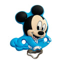 1/3/10pcs Silicone Teether Cartoon Disney Mickey Head Animal Food Grade DIY Baby Teething Teether Toy Accessories Ring