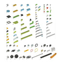 NEW WeDo 3.0 Robotics Construction STEAM Set for Scratch 3.0 Wedo 2.0 Core Set Building Blocks Technical Bricks Educational Toys