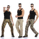 Water waves camouflage trousers Military Tactical pants men Multi-pocket washed overalls male cargo pants for men,size 28-40