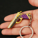 Valorant Weapon Keychain Reaver Karambit Vandal Prime Champions Skins Samurai Sword Pocketknife Weapon Model Gifts Toys for Boys