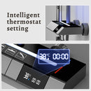 Bathroom Shower System Shower Head Set Brass Temperature Control Bathtub Faucet Digital Display Showers For Bathrooms