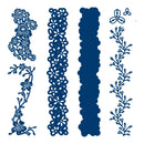 Hollowed Out Tattered Lace Hollow Love Mother's Day and Valentine's Day Metal Cutting Dies Scrapbooking Card Craft No Stamps