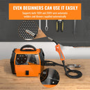 HITBOX Mig Welding Machine Synergy HBM1200 Semi-Automatic 3 in 1 Inverter Tig Argon Arc MIG Gas-Less Soldering Welder 110V 220V