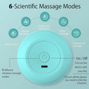 Mini Electric Handheld Massager Wand,Powerful 6 Speed Vibration Modes,Cordless Handheld,Suitable for Shoulder and Back Massage