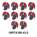 MOC Medieval Accessories Series Building Blocks Military Army Soldier Armour Shield Helmet Sword Crown Weapon Knight Bricks Toys