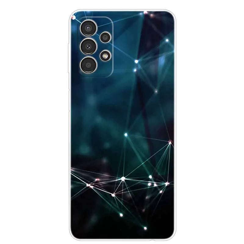For Samsung A53 5G Case Cool Printing Soft Silicone Phone Cover for Samsung Galaxy A53 5G Cases A 53 2022 Fundas Boy Men Space