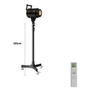 135W Photography LED COB Video Light  Daylight-Balanced Sun Lamp for Portrait Flash Studio Accessories Youtube Live