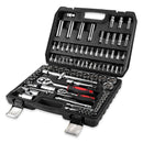 94Pcs Ratchet Spanner Wrench Socket Set 1/2" 1/4" Screwdriver Bits Torque Wrench Repair Hand Tool Kit w/Case