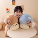 Mushroom Plush Toys Cute Mushroom Plushie Stuffed Plants Kawaii Soft Pillows Home Decor Kids Gift Red/Pink /Blue Mushroom Doll