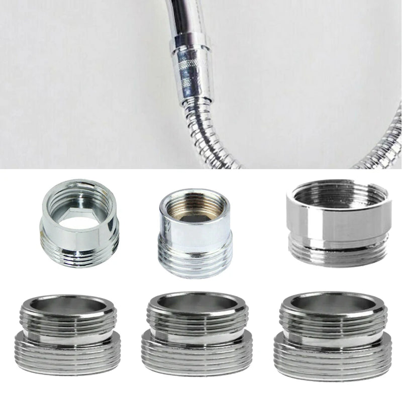 Faucet Aerator Connector Tap Metal Adaptor Thread Water Saving Kitchen Tap Aerator Connector Bathroom Accessories