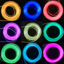 Long 1M PMMA Side Glow optical Fiber Cable 1.5mm/2mm/3mm Diameter for Car LED optic Light Bright Starry sky