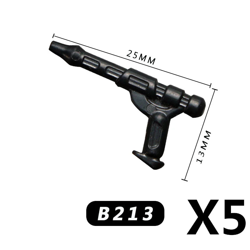 MOC Medieval Accessories Building Blocks Military Soldiers Shoulders Armor Blaster Helmets Weapons War Bricks Children Toys B038