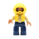 Big Size Action Figures City Princess Policemen Family Building Block Doll Character Accessory Assembly Toys for Children Gift