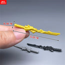 9pcs MOC Bricks 4cm Action Figure Ninja Weapon Sword Dragon Accessory Assembled Building Blocks Children Toys