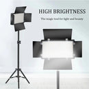 U800+ LED Video Light Bi-Color 3200-5600K Photography Lighting Panel On Camera Photo Studio Fill Lamp For Youtube Game Live