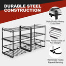 Organizer Garage Tool Organizer Power Tool Wall Mount 4 Layer Garage Storage Rack for Drill Screwdriver Home Storage Rack
