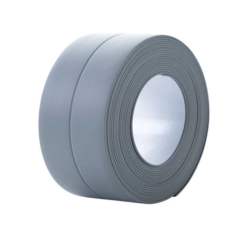 3.2m Gray Mouldproof Tape Kitchen Bathroom Sink Corner Waterproof Sealing Strip Toilet Gap Tape Waterproof oil-proof TMZ