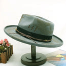 wool cowboy hats men hat felt male fedora with knot  felt hat for summer jazz disco hat for men black fedora hat  wool  hat