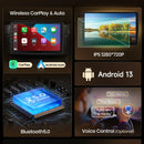 Junsun Wireless CarPlay Android Auto Car Radio for Honda Fit Jazz City 2002 2003 2004-2007 RDS GPS 4G WIFI Multimedia autoradio