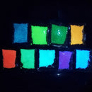 Colorful Noctilucent Sand Super Bright Night Light Sand Glow In Dark Sandblasting multiple Usages Glowing Crystal Party Ornament