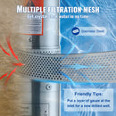 SucceBuy Deep Well Submersible Pump 370W/750W/1100W/1500W/2200W 230V 50Hz Stainless Steel Water Pumps for Industrial Irrigation