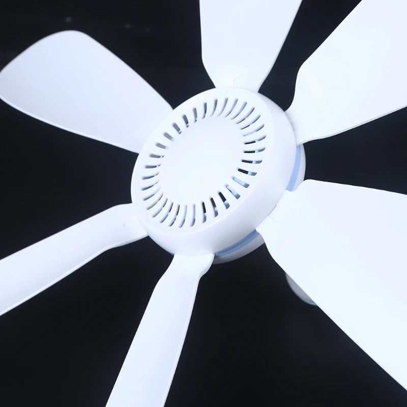 AC 220V 20W 6 Leaves 16.5" Ceiling Fan One Gear mini Fan bedroom fan with 180cm Cable and Power Switch Dropshipping