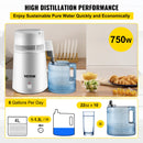 SucceBuy 4L Water Distiller Purifier Filter Dispenser Heating Drinking Bottle Softener 304 Stainless Steel Home Appliance