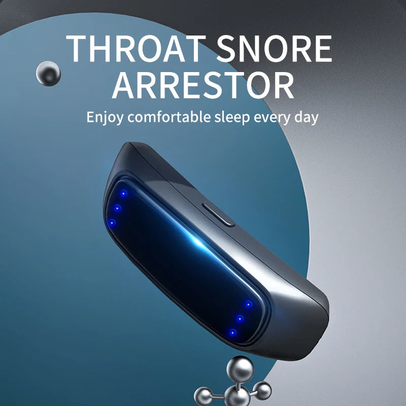 Compact Smart Anti Snoring Device Comfortable Sleep Aids Effective for Men Anti-snoring Tool Helps Reduce the Sound Snoring