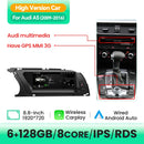 AI Voice Wireless Carplay Car Radio Player For Audi A5 2009-2016 Android 14 WIFI 4G SIM BT 8GB 128GB GPS Navi Touch Stereo IPS