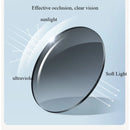 Fashion Metal Leopard Rimless Sunglasses Double Bridges Gradient Ocean Film Shades