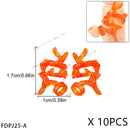 10PCS Special Effects Pieces Arm Fist Wind Lightning Leg Flames Assemble Scene Bricks Weapons Accessories Kids Toys