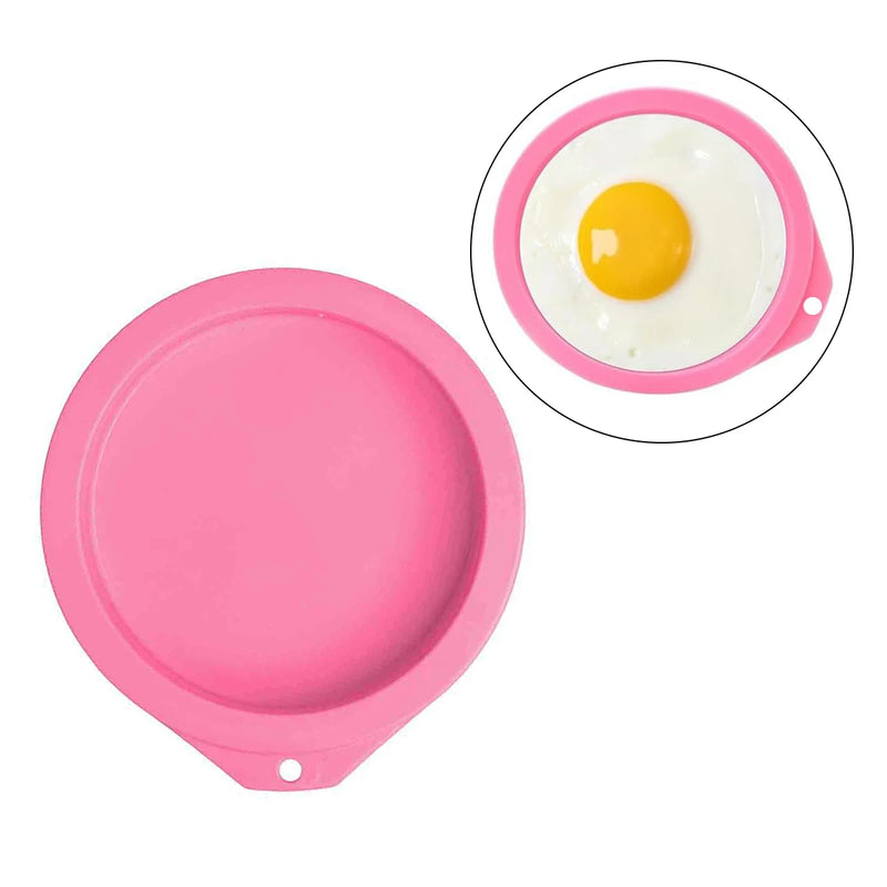 Air Fryer Silicone Air Fryer Egg Molds For Muffin Lids Toast Non-Stick Air Fryer Accessories 13Cm Round Baking Tary