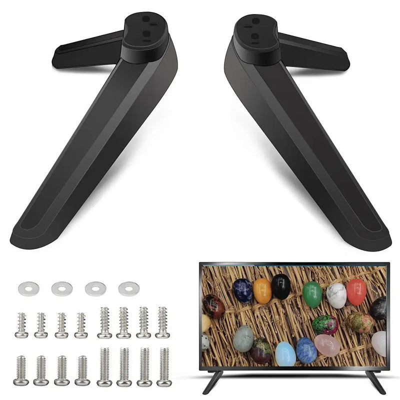 Universal TV Stand Table TV Stand Base Replacement TV Base Pedestal Feet TV Stand Mount Legs 17Mm-20Mm Easy To Use