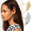 Punk Style Fairy Chain Ear Cuff Wings Earrings Clip For Man Woman Jewelry Gift