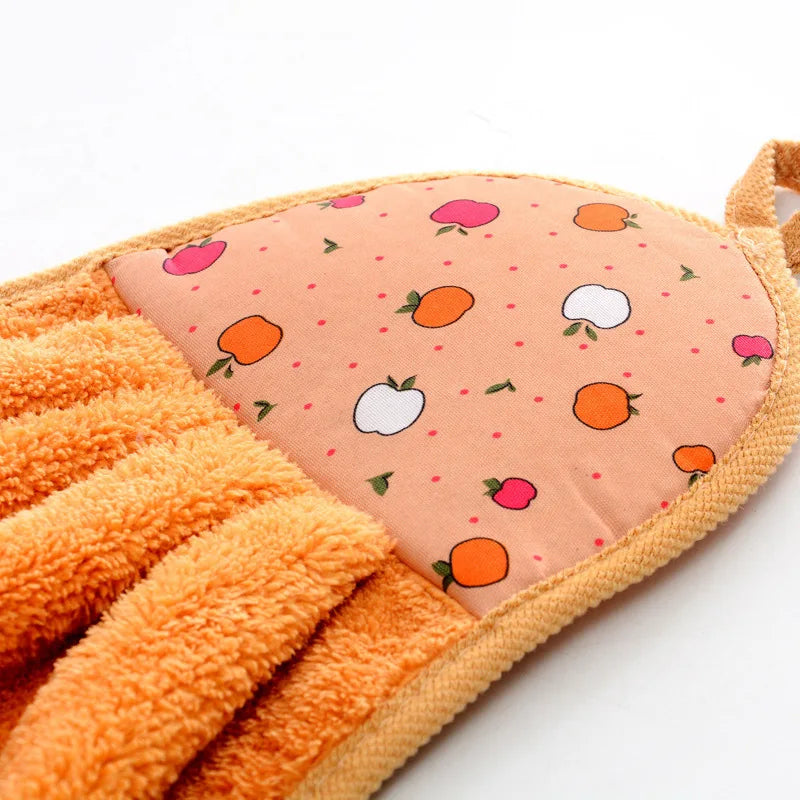 Coral Velvet Bathroom Supplies Soft Hand  Towel  Cleaning Cloth  Kitchen Towels  Household  Microfiber Cloth Cleaning Products