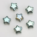 50Pcs/Lot Crystal Star Pendants 8mm Faceted Glass Loose Beads Handmade For Jewelry Diy Making Accessories Wholesale In Bulk