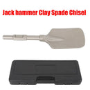 Clay Spade Bit Jack Hammer Demolition Shovel 40Cr Chromium Steel Concrete Clay Spade 65A Shovel for 65/95 Jack Hammer