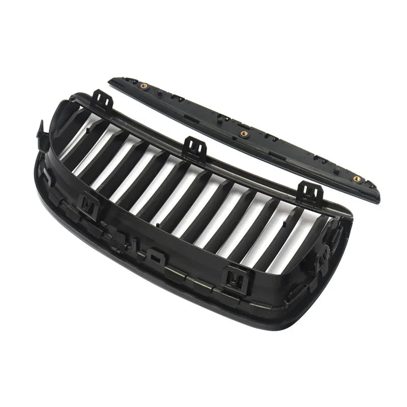 MagicKit Radiator Grilles For BMW 3 Series E90 E91 Saloon 2005-2008 Gloss Black  Front Kidney Grill Auto Car Accessories