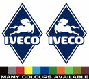 For x2 IVECO Truck Decals / sticker