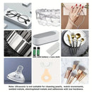 Portable Eyeglass Cleaner Jewelry Watch Makeup Brush Necklace Mini Washing Machine Vibration Cleaning Cleaning Machine