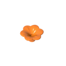 Gobricks GDS-2059 Outdoor Accessory Kit Flower with 6 Rounded Petals and Pin compatible with lego 95831 Assembles Building Block